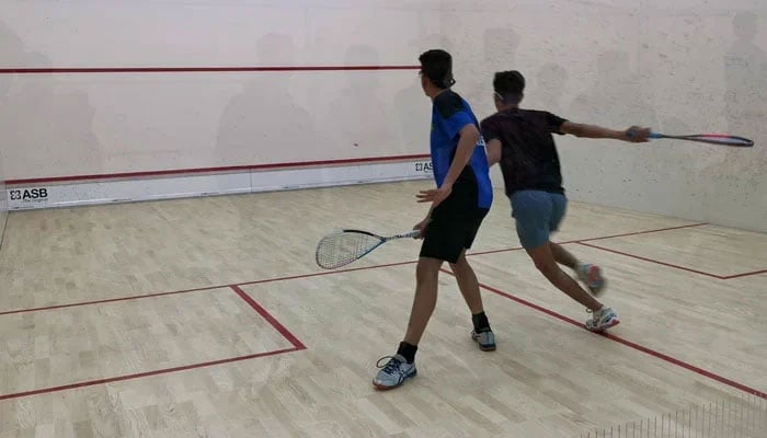 A representational image of a squash game.— X@paksquash/File