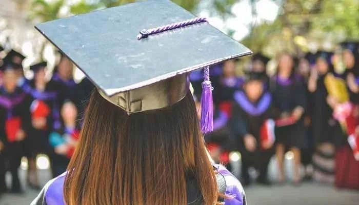 A representational picture of a student during a graduation ceremony. — Unsplash/File