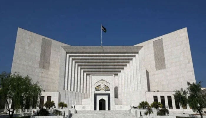 A general outside view of the SC building in Islamabad. — Reuters/File