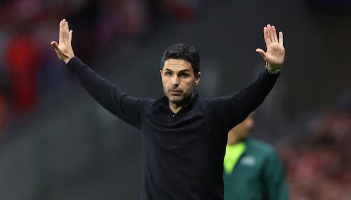 This undated photo shows Arsenal manager Mikel Arteta. — Reuters/File