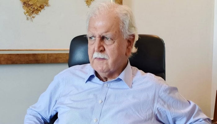 Former federal minister Anwar Saifullah Khan looks on in this image. — Facebook@AnwarSaifullahkhan/File