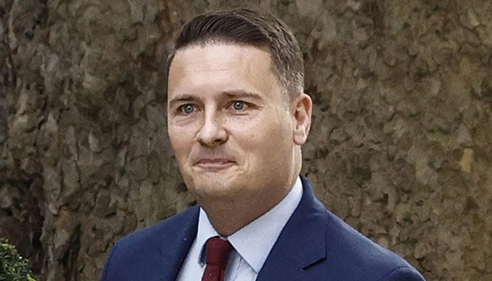 Wes Streeting, UK’s ex-health minister. —AFP/File