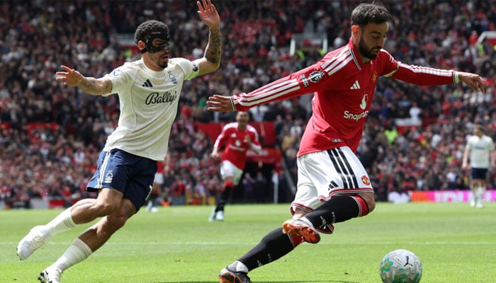 Bruno Fernandes(right) in action. —AFP/File