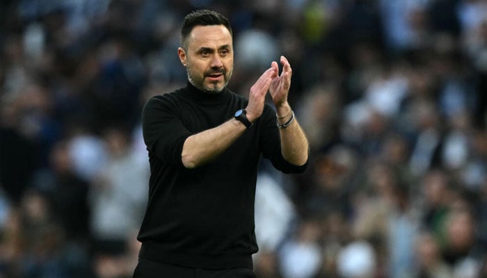 Tottenham manager Roberto De Zerbi. —AFP/File