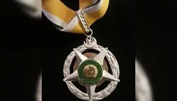 A representative image of Sitara-e-Imtiaz. —cch.edu.pk/File