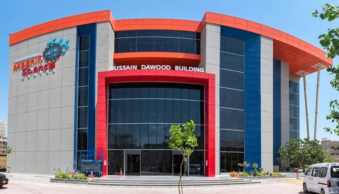 The Dawood Foundation (TDF) MagnifiScience Centre (MSC) building seen in this image. — Facebook@TheDawoodFoundation/File