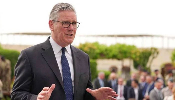 This undated photo shows British Prime Minister Keir Starmer. — AFP/File