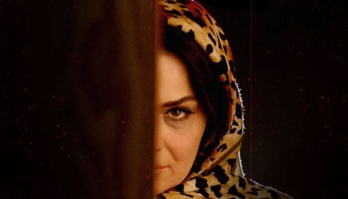 Actor Meera appears in a poster for her upcoming film Psycho, scheduled for release on Eid ul Adha 2026, April 4, 2026. — Instagram/@meerajeeofficial