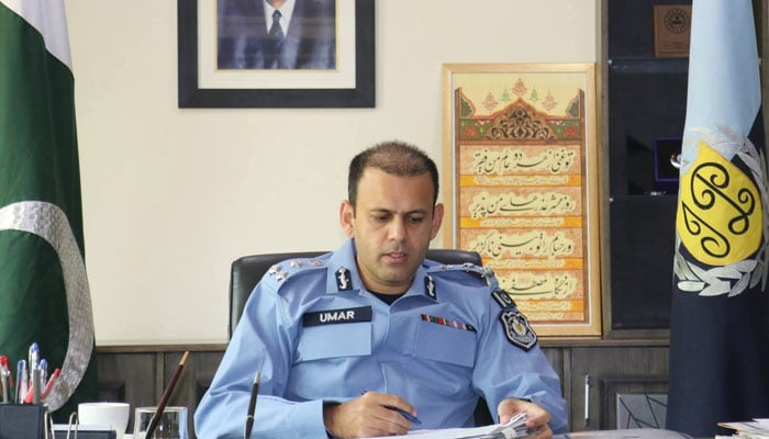 Deputy Inspector General (DIG) of Security for Islamabad, Rana Umar Farooq. — APP/File