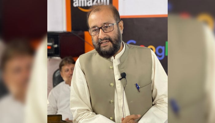 Professor Javaid Iqbal Mughal, principal of Islamabad Model College for Boys, H-9, is seen in this image released on May 19, 2026. — Facebook@CollegeH9