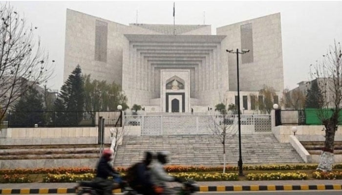The Supreme Court (SC) building in Islamabad can be seen in this image. — AFP/File