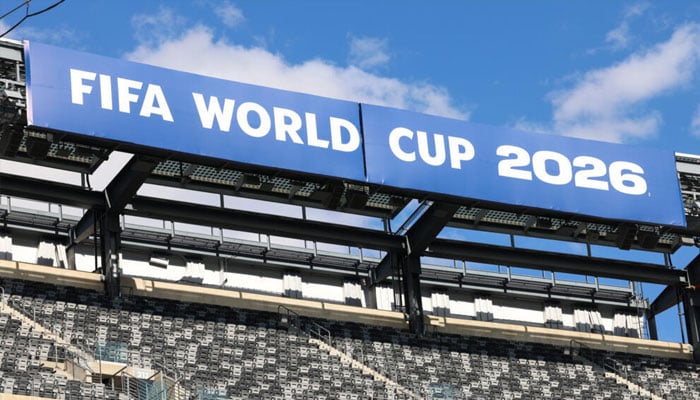 FIFA World Cup 2026 sign. —AFP/File