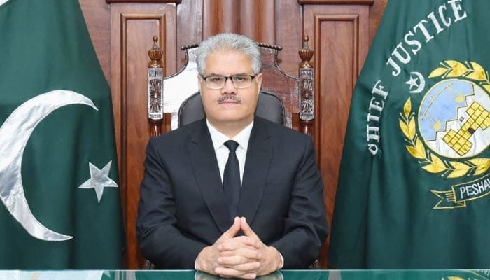 Peshawar High Court Chief Justice SM Attique Shah. — peshawarhighcourt.gov.pk/File