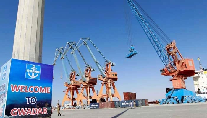 A general view of the port before the inauguration of the China-Pakistan Economic Corridor port in Gwadar. — Reuters/File