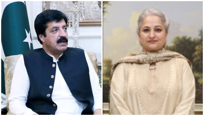 This collage shows Punjab Governor Sardar Saleem Haider (left) and Ombudsman Punjab Ayesha Hamid. — APP/theioi.org/File
