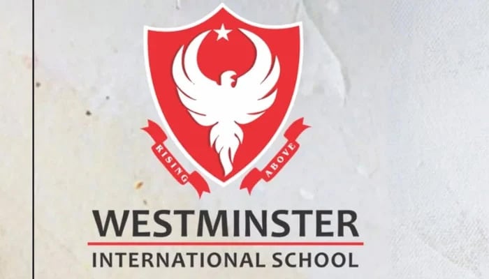 The image shows the logo of the Westminster International School.  — Facebook@Westminster.International/File