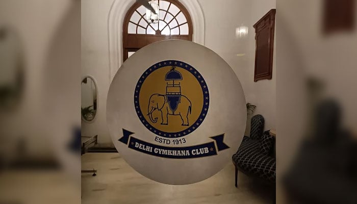 The logo of the Delhi Gymkhana Club. —Google Maps/File