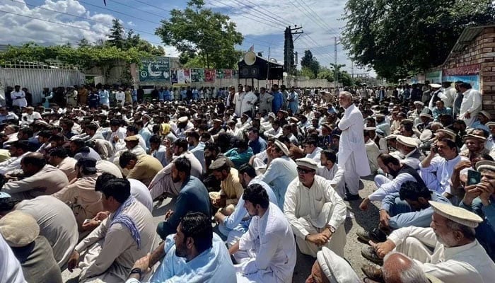 This representational image shows a protest on June 21, 2024. — Facebook@PCRPress