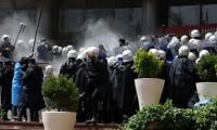 Turkish Riot Police Use Tear Gas To Take Opposition Party HQ