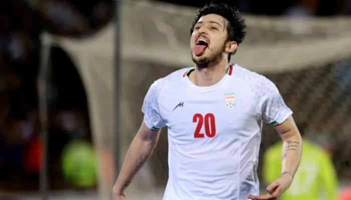 Striker Sardar Azmoun. —Reuters/File