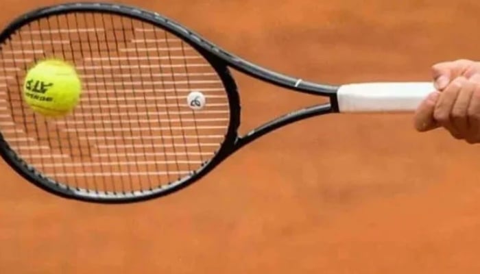 A representational image of a shot during a tennis match. — AFP/File