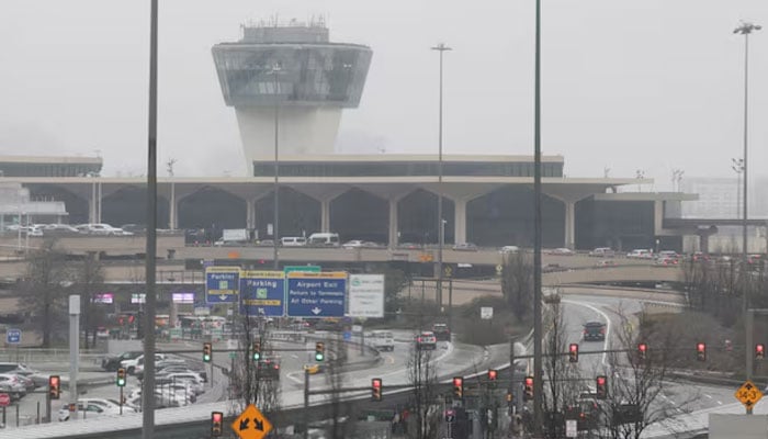 A view of Newark Liberty International Airport in Newark, New Jersey, US on March 23, 2026. — Reutetrs