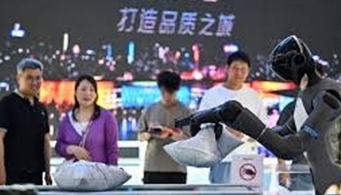 An image from the 2026 World Intelligence Expo opened in Tianjin, north China. — APP/File
