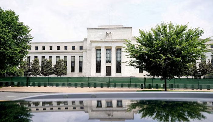 The exterior of the Marriner S. Eccles Federal Reserve Board building is seen in Washington, DC, US, June 14, 2022.—Reuters