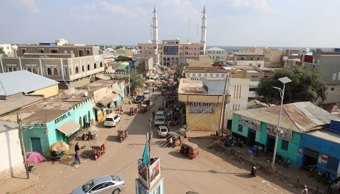 A general view shows activity at a street in the southern city of Baidoa, Somalia November 3, 2018.—Reuters