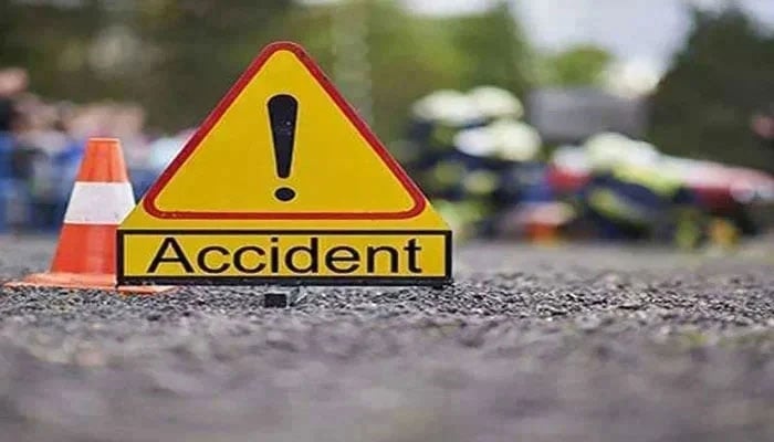 Representational image of road accident sign. — APP/File