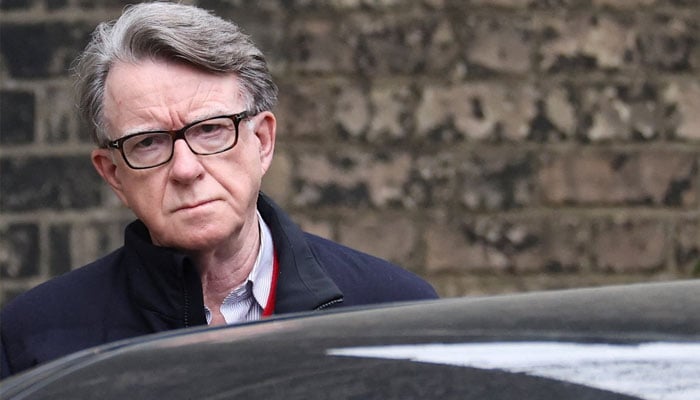 Peter Mandelson. —Reuters/File