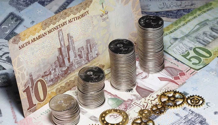 The representational image of Saudi Arabian Riyal coins and notes. —TheNews/File