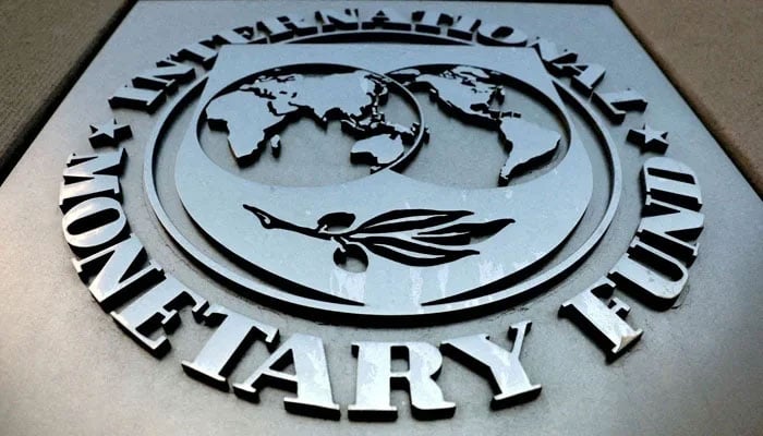 The International Monetary Fund (IMF) logo is seen outside the headquarters building in Washington, US, September 4, 2018.— Reuters