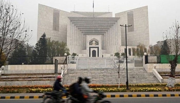 The Supreme Court (SC) building in Islamabad can be seen in this image. — AFP/File