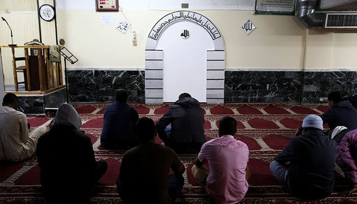 In this representational image, Muslims praying inside a mosque can be seen. —Reuters/File
