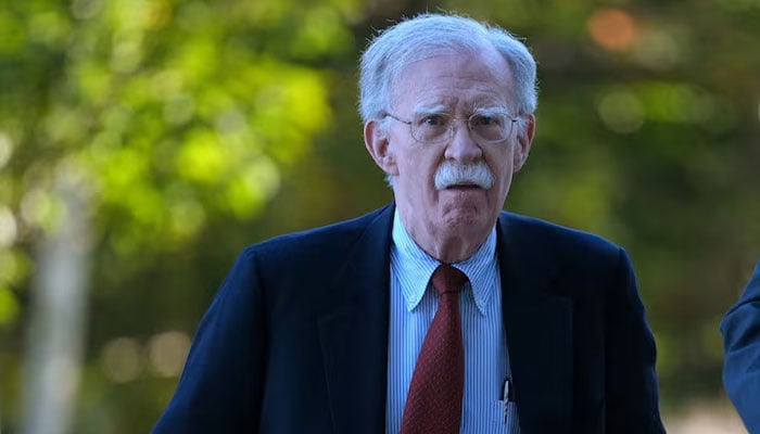 Former White House national security adviser John Bolton arrives at US District Court for the District of Maryland, in Greenbelt, Maryland, US, October 17, 2025—Reuters