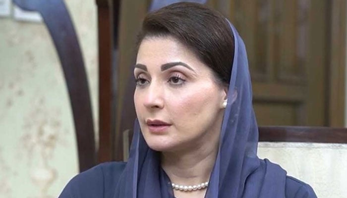 Punjab Chief Minister Maryam Nawaz looks on in this image. — APP/File