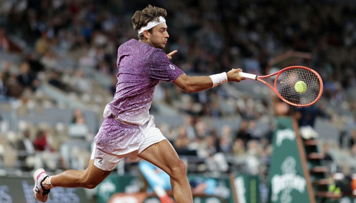 Italys Flavio Cobolli in action. —AFP/File