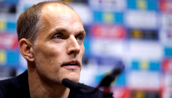 England manager Thomas Tuchel during the press conference. —Reuters/File