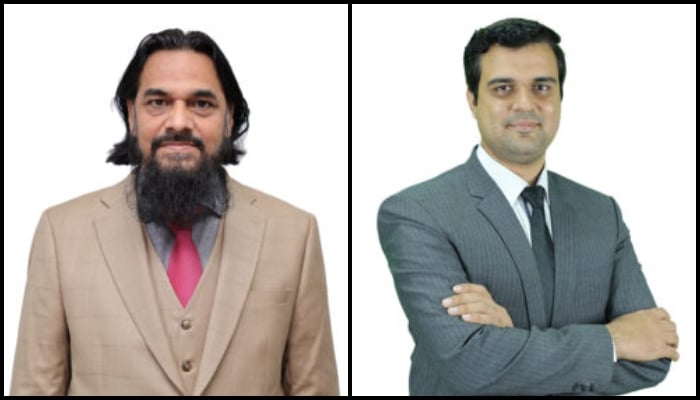 This collage shows Dr SM Naeem Nawaz (left) and Wajid Islam (right) from Pakistan Institute of Development Economics (PIDE). — pide.org.pk/File