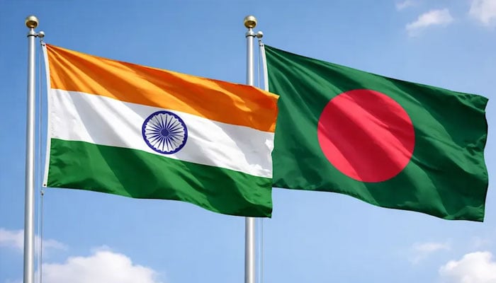 National flags of India and Bangladesh. —TheNews/File