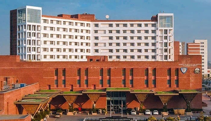 Pakistan Kidney and Liver Institute and Research Centre (PKLI) can be seen in this image. — pkli.org.pk/File