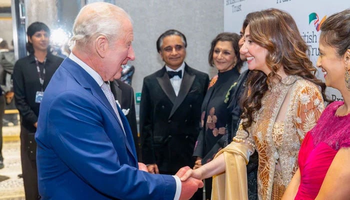 Mahira Khan, King Charles discuss mental health work in Pakistan