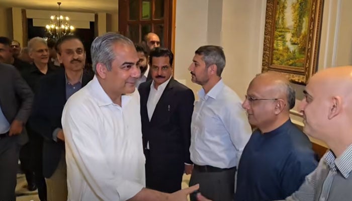 Federal Interior Minister Mohsin Naqvi visits the National Police Academy (NPA) on June 11, 2026. — Screengrab via Facebook@realmohsinnaqvi