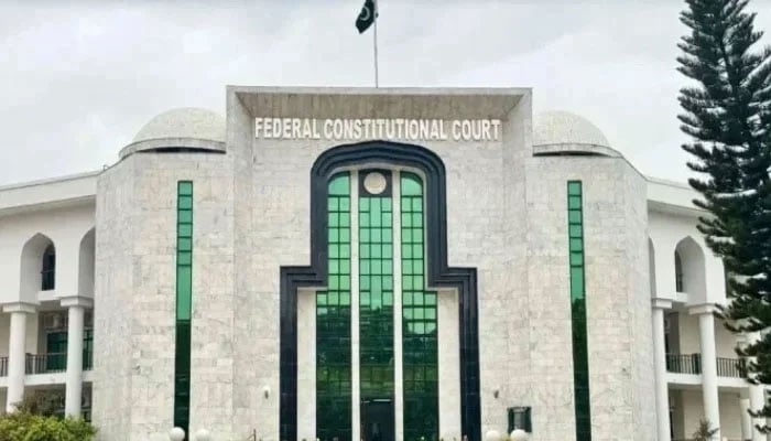 A view of Federal Constitutional Court building in Islamabad. — FCC website/File