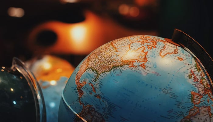 This representational photo shows a desk globe. — Unsplash/File