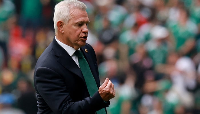 Mexico coach Javier Aguirre reacts during a match. — Reuters/File