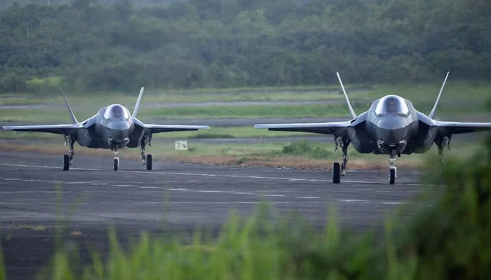 F-35 fighter jets taxi on the runway at the former Roosevelt Roads military base in Ceiba, Puerto Rico, September 13, 2025. — Reuters