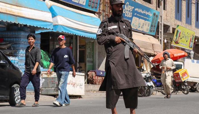 Herat residents reported significant deployment of Afghan security forces ahead of a planned rally against the morality polices crackdown. — AFP/File