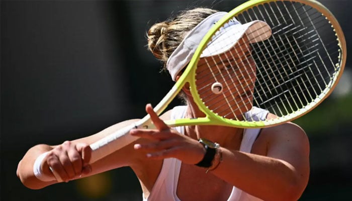 Two-time Grand Slam winner Barbora Krejcikova in action. —AFP/File